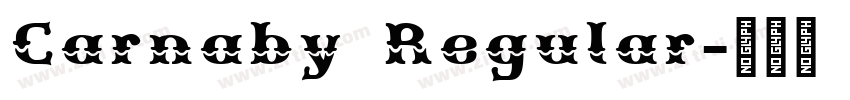 Carnaby Regular字体转换